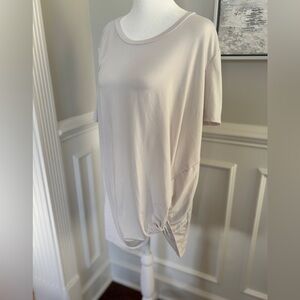 Bellamie off white Short Sleeve Women's Top
